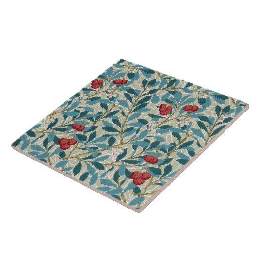 Redberry Tree, William Morris タイル (側面)