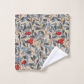 Redberry Tree, William Morris バスタオルセット (ウォッシュタオル)