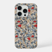 Redberry Tree, William Morris iPhoneケース (裏面)
