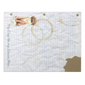 Redboneのレッス食べンプラン ノートパッド (正面)