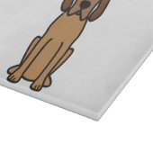 RedboneのCoonhound犬の漫画 カッティングボード (角)