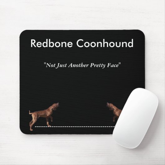 RedboneのCoonhound マウスパッド (マウス)
