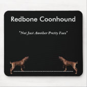 RedboneのCoonhound マウスパッド (正面)