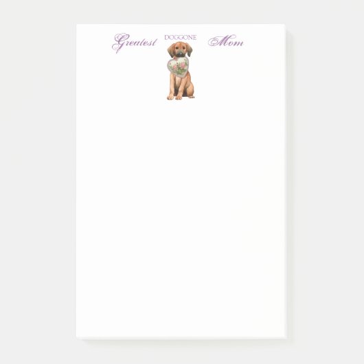 RedboneハートMomポストイットノート ポストイット (正面)