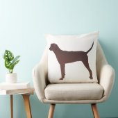 Redbone Conhound基本的な品種のカスタマイズ可能なデザイン クッション (椅子)