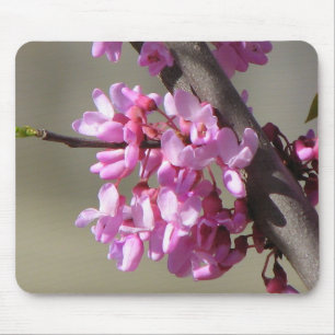 Redbudの東の開花 マウスパッド