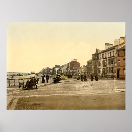 Redcar Esplanade II、Yorkshire、イングランド ポスター (正面)