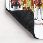 Redcoatの兵士 マウスパッド (コーナー)