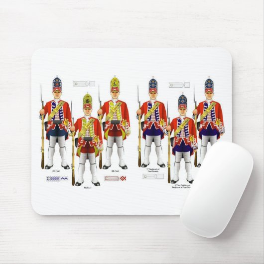 Redcoatの兵士 マウスパッド (マウス)