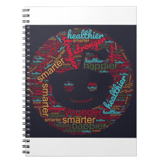 Redditソーシャルアイコン用サブリミナルワードアート ノートブック