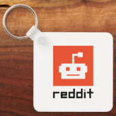 Reddit ロゴ キーホルダー (正面)