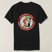 Reddy Kilowatts Warning, Electricity Will Kill You Tシャツ (デザイン正面)