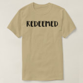 Redeemed 1 tシャツ (デザイン正面)