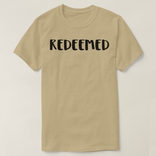 Redeemed 1 tシャツ (デザイン正面)