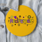 Redeemer I Doodles I YlwOrg I 6x6ボタン 缶バッジ (インサイチュ)