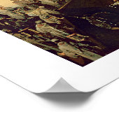 Redentore行列(キャンバス上の油) ポスター (角)