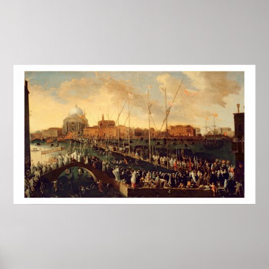 Redentore行列(キャンバス上の油) ポスター (正面)