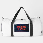Redes FAQ ダッフルバッグ (裏面)