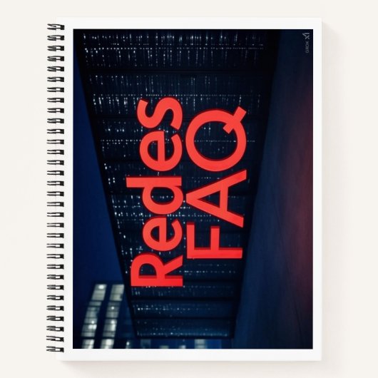 Redes FAQ ノートブック (正面)