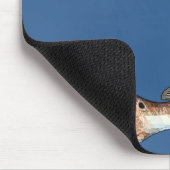 RedfishおよびRedfishの尾(青い) マウスパッド (コーナー)