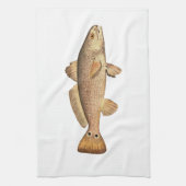 Redfishのロゴ キッチンタオル (縦)