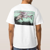 Redfishのワイシャツ Tシャツ (裏面)