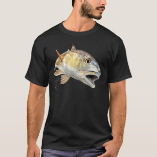 Redfishの殴打- Zazzle.png Tシャツ