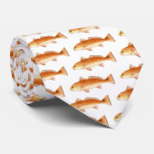 Redfish (赤いドラム)のタイ ネクタイ (ロール)