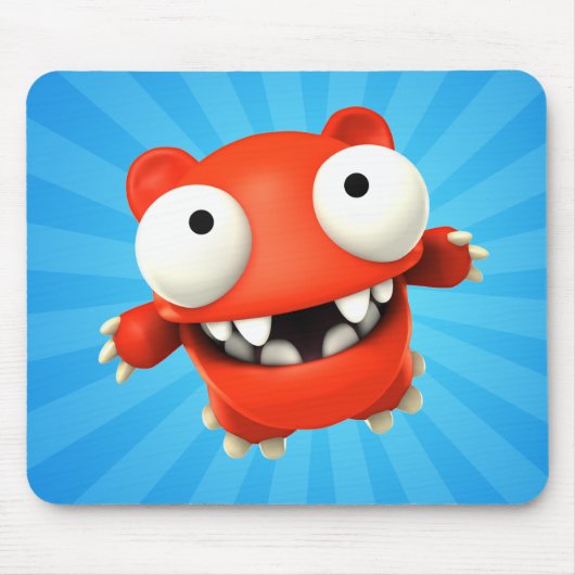 Redfordの乗車-青 マウスパッド (正面)