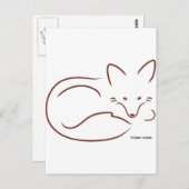 RedFox ポストカード (正面/裏面)