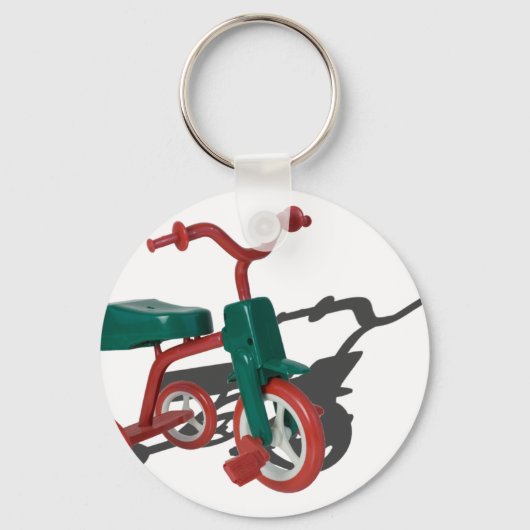 RedGreen三輪車012915.png キーホルダー (正面)