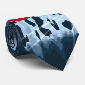 RedGuitarOnBlue ネクタイ (ロール)