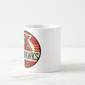 RedHawksチームロゴ コーヒーマグカップ (中央)