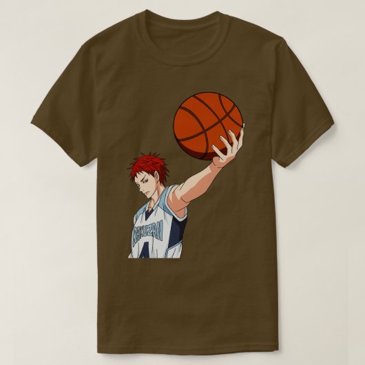 RedHead Basketball player Tシャツ (デザイン正面)