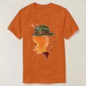 RedHead GreenHat Tシャツ (デザイン正面)