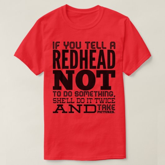 REDHEAD LOVERS 3 Tシャツ (デザイン正面)