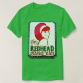 Redhead Piano Bar Tシャツ (デザイン正面)