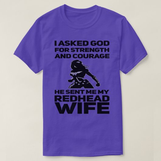 REDHEAD WIFE 1 Tシャツ (デザイン正面)
