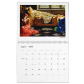 Redheadsファインアート2026 カレンダー (3月 2026)