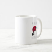 Redheads Have Moreおもしろい(Red-headed Woodpecker) コーヒーマグカップ (正面右)