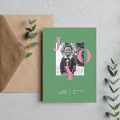 Rediating Joy Holiday Photo Card シーズンカード