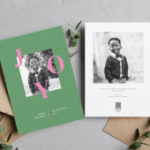 Rediating Joy Holiday Photo Card シーズンカード