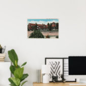 Redlands, CA -スマイリーライブラリの表示 ポスター (ホームオフィス)