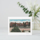 Redlands, CA -スマイリーライブラリの表示 ポストカード (スタンド正面)