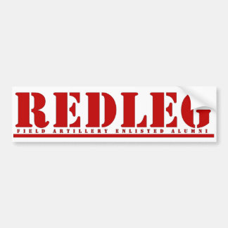 Redlegのバンパーステッカー バンパーステッカー