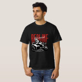 Redline Warrior:バイク乗りTシャツ Tシャツ (正面フル)