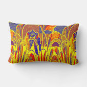 Redman4u2 Geometric Graphic Motif–2026 Trend  ランバークッション (裏面)