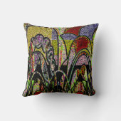 Redman4u2 Geometric Graphic Motif Throw Pillow クッション (裏面)