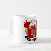 Redmondの家紋 コーヒーマグカップ (正面左)