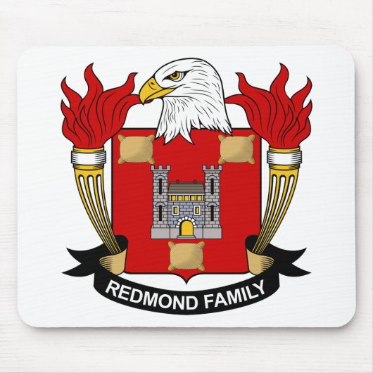 Redmondの家紋 マウスパッド (正面)